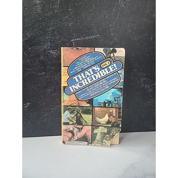 That's Incredible VOL. 1 By Wendy Jeffries Paperback - Picture 1 of 10
